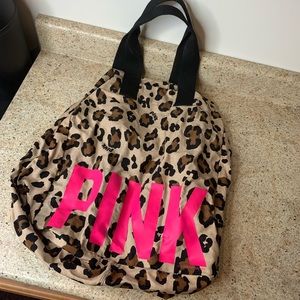 Victoria Secret Cheetah Tote